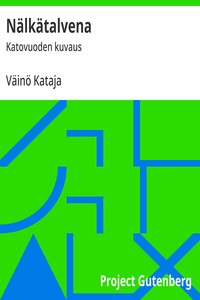 Cover of Nälkätalvena : $b Katovuoden kuvaus