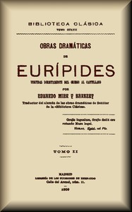 Cover of Obras dramáticas de Eurípides (2 de 3)