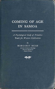 Cover of Coming of age in Samoa : $b A psychological study of primitive youth for western civilisation
