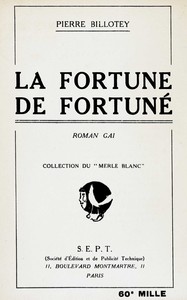 Cover of La fortune de Fortuné : $b roman gai