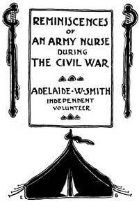 Cover of Reminiscences of an army nurse during the Civil War