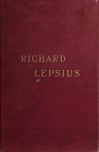 Cover of Richard Lepsius, a biography