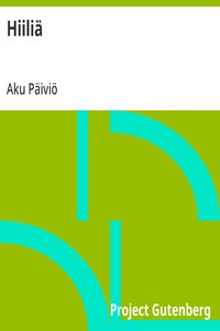 Cover of Hiiliä