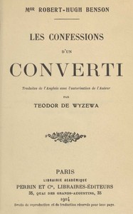 Cover of Les confessions d'un converti
