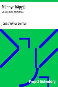 Cover of Männyn käpyjä : $b Saloiltamme poimittuja