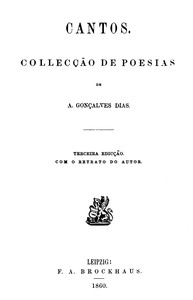Cover of Cantos : $b Collecção de poesias