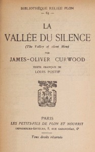 Cover of La Vallée du Silence