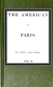 Cover of The American in Paris; vol. 2 of 2
