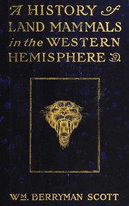 Cover of A history of land mammals in the western hemisphere