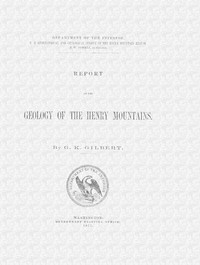 Cover of Report on the geology of the Henry Mountains