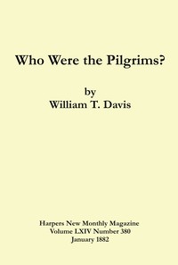 Cover of Who were the Pilgrims?