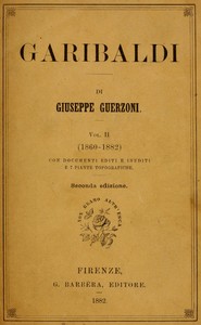 Cover of Garibaldi, Vol. 2 (of 2) : $b (1860-1882)