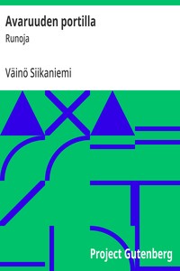 Cover of Avaruuden portilla : $b Runoja