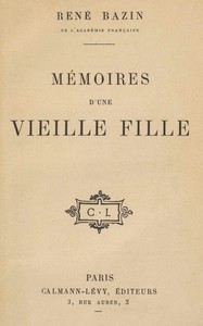 Cover of Mémoires d'une vieille fille