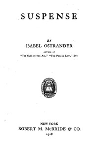 Cover of Suspense