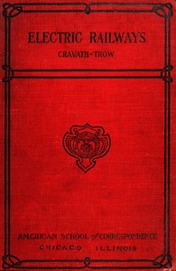 Cover of Electric railways