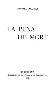 Cover of La pena de mort