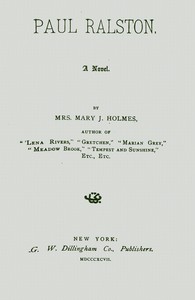Cover of Paul Ralston : $b A novel