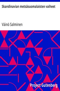 Cover of Skandinavian metsäsuomalaisten vaiheet