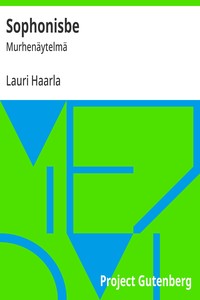 Cover of Sophonisbe : $b Murhenäytelmä