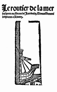 Cover of Le Routier de la mer jusques au fleuve de Jourdain