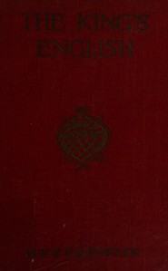 Cover of The King's English