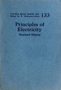 Cover of Principles of electricity