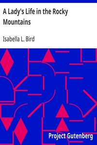 Cover of A Lady's Life in the Rocky Mountains