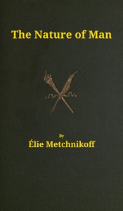 Cover of The nature of man : $b Studies in optimistic philosophy