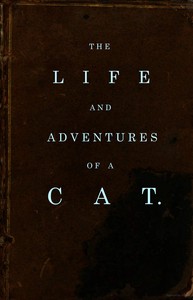 Cover of The life and adventures of a cat