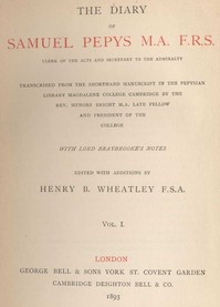 Cover of Quotes and Images From The Diary of Samuel Pepys