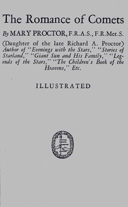 Cover of The romance of comets