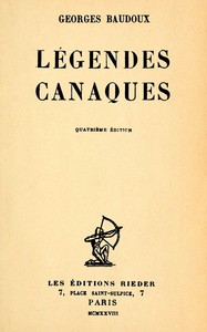 Cover of Légendes canaques