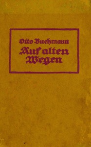 Cover of Auf alten Wegen : $b Novellen