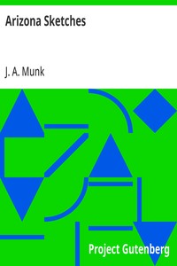 Cover of Arizona Sketches