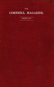 Cover of The Cornhill Magazine (Vol. IV, No. 2, August 1861)