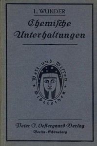 Cover of Chemische Unterhaltungen