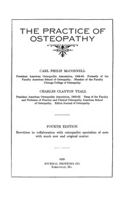 Cover of The practice of osteopathy