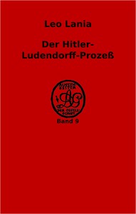 Cover of Der Hitler-Ludendorff-Prozeß