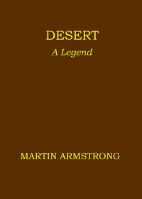 Cover of Desert : $b A legend