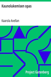 Cover of Kaunolukemisen opas