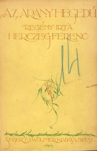Cover of Az arany hegedű : $b regény