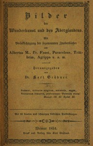 Cover of Bilder der Wunderkunst und des Aberglaubens