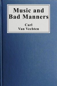 Cover of Music and bad manners