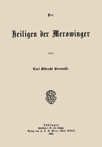 Cover of Die Heiligen der Merowinger