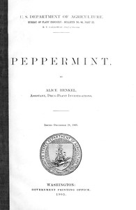 Cover of Peppermint