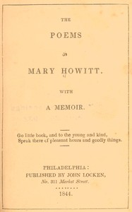 Cover of The poems of Mary Howitt