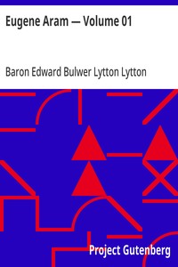 Cover of Eugene Aram — Volume 01