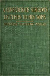 Cover of A Confederate surgeon's letters to his wife
