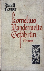 Cover of Kornelius Vanderwelts Gefährtin : $b Roman